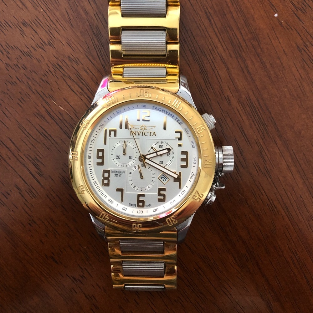 Men’s Invicta Two Tone Watch